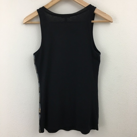 Express | Chevron Sequin Tank Top - Picture 6 of 8